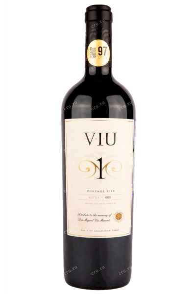 Вино Viu Manent Viu Uno 2018 0.75 л