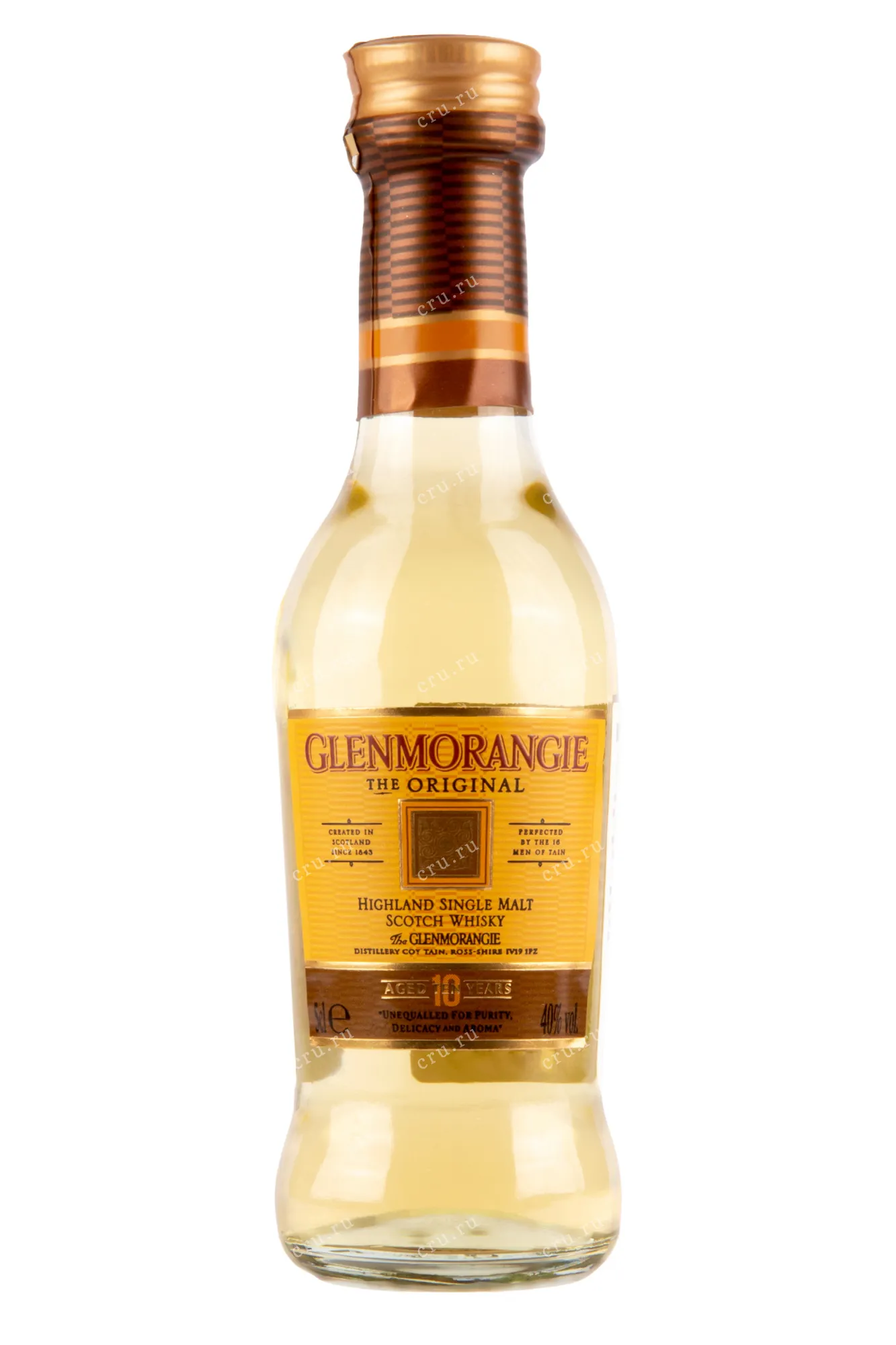 Фото — Виски Glenmorangie Original 10 years  0.05 л
