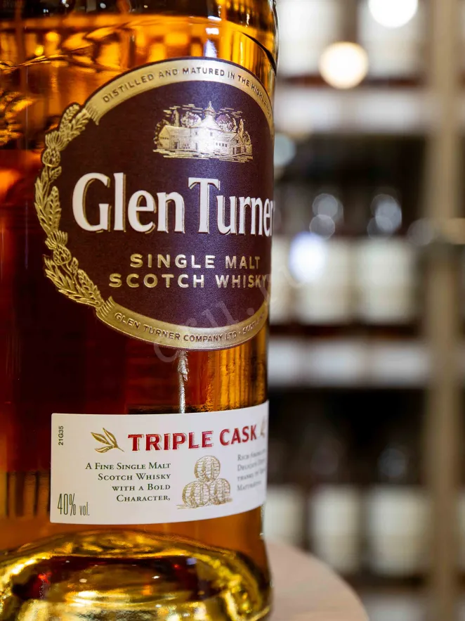 В магазине Крю Профи Glen Turner Triple Cask Single Malt in tube 0.7 л