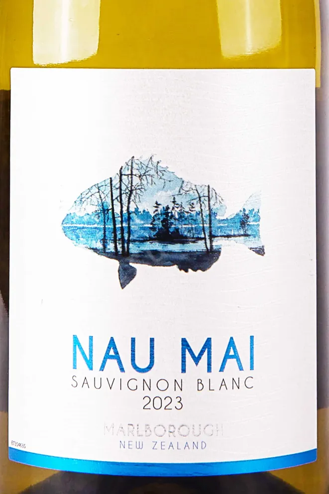 Этикетка Nau Mai Sauvignon Blanc 2023 0.75 л