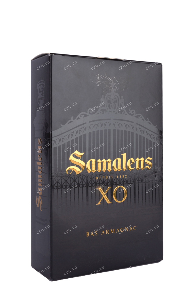 Подарочная коробка Samalens Bas Armagnac XO decanter with gift box 2010 0.7 л