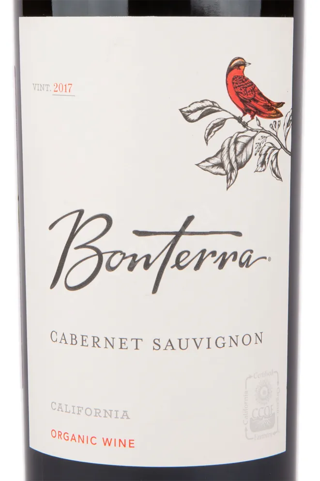 Вино Bonterra Cabernet Sauvignon 2017 0.75 л
