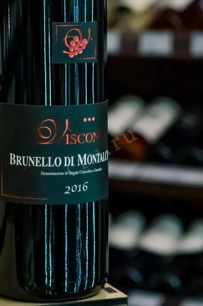 В магазине Крю Профи Visconti Brunello di Montalcino DOCG 2016 0.75 л
