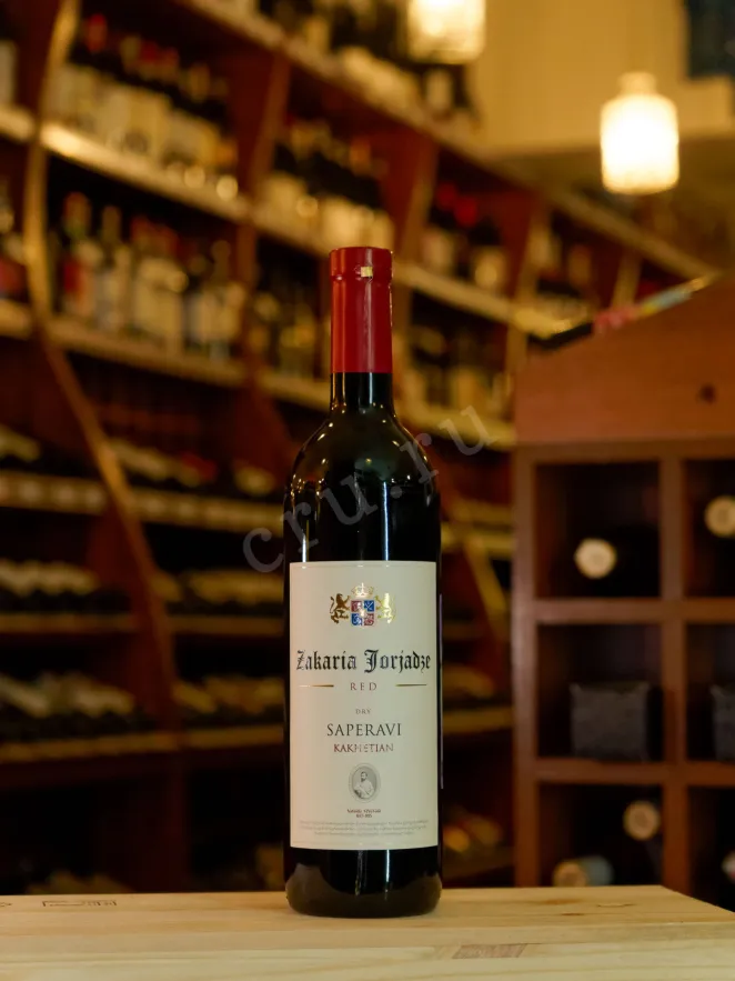 В магазине Крю Профи Zakaria Jorjadze Saperavi 2023 0.75 л