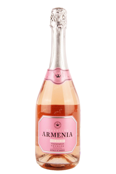 Игристое вино Armenia Sparkling Rose Semi Dry 2022 0.75 л