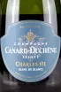 Этикетка Canard-Duchene Charles VII Blanc de Blancs 0.75 л