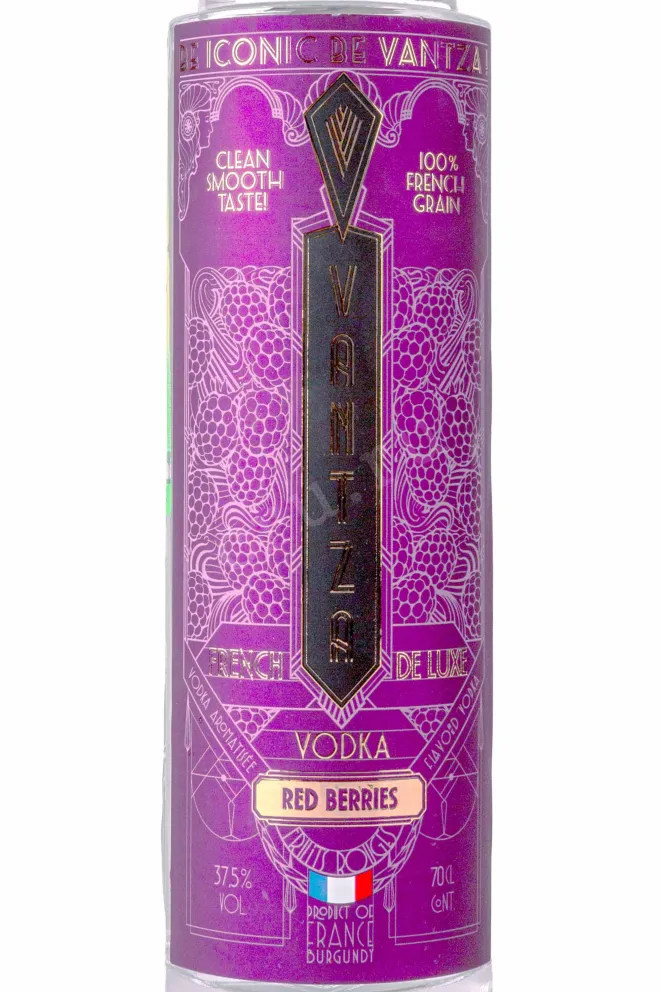 Этикетка Vantza Red Berries 0.7 л
