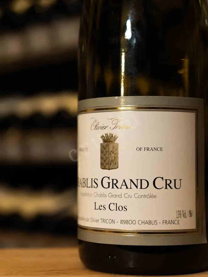 В магазине Крю Профи Olivier Tricon Chablis Grand Cru Les Clos AOC  2022 0.75 л