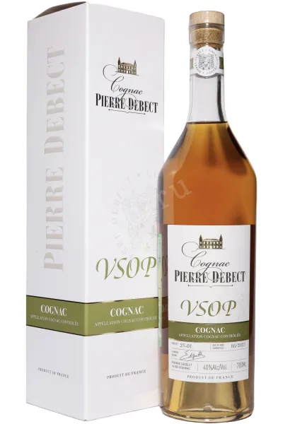 Коньяк Pierre Debect VSOP in gift box 2018 0.7 л