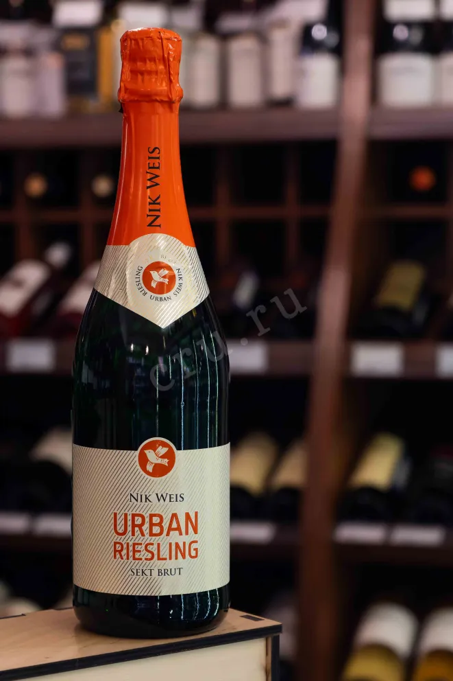 В магазине Крю Профи Nik Weis Urban Riesling Sekt Brut 2022 0.75 л