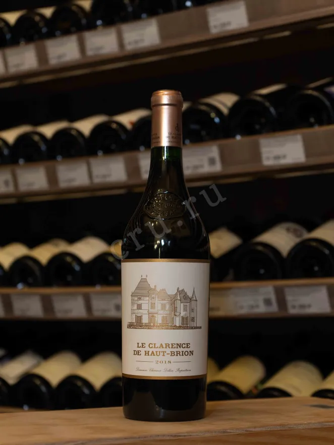 В магазине Крю Профи Chateau Haut-Brion Le Clarence de Haut-Brion Pessac-Leognan 2018 0.75 л