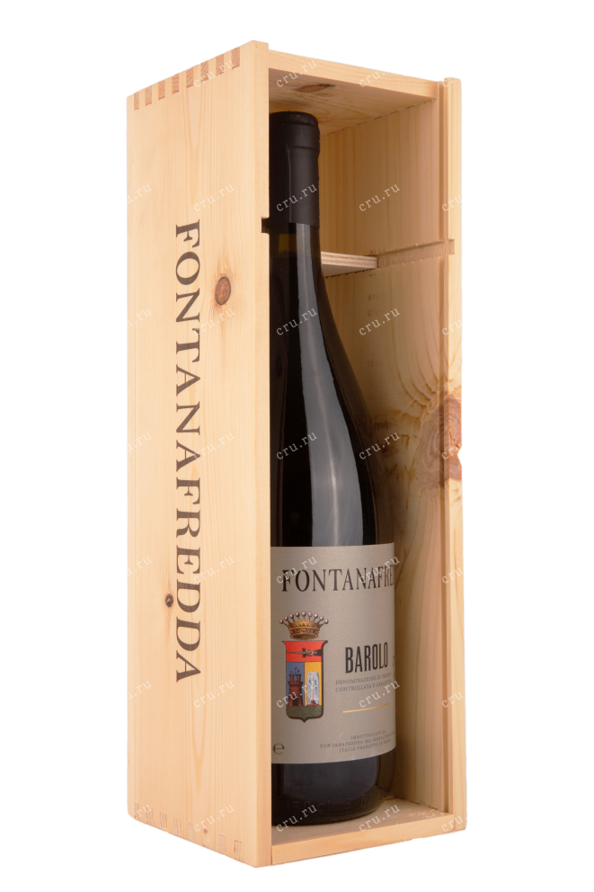 Вино Бароло Фонтанафредда 2014 1,5 в подарочная