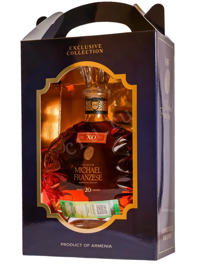 Подарочная коробка Michael Franzese XO 20 years in gift box 0.7 л