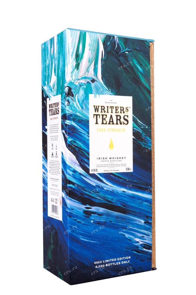 Подарочная коробка Writers Tears Cask Strength gift box 2023 0.7 л