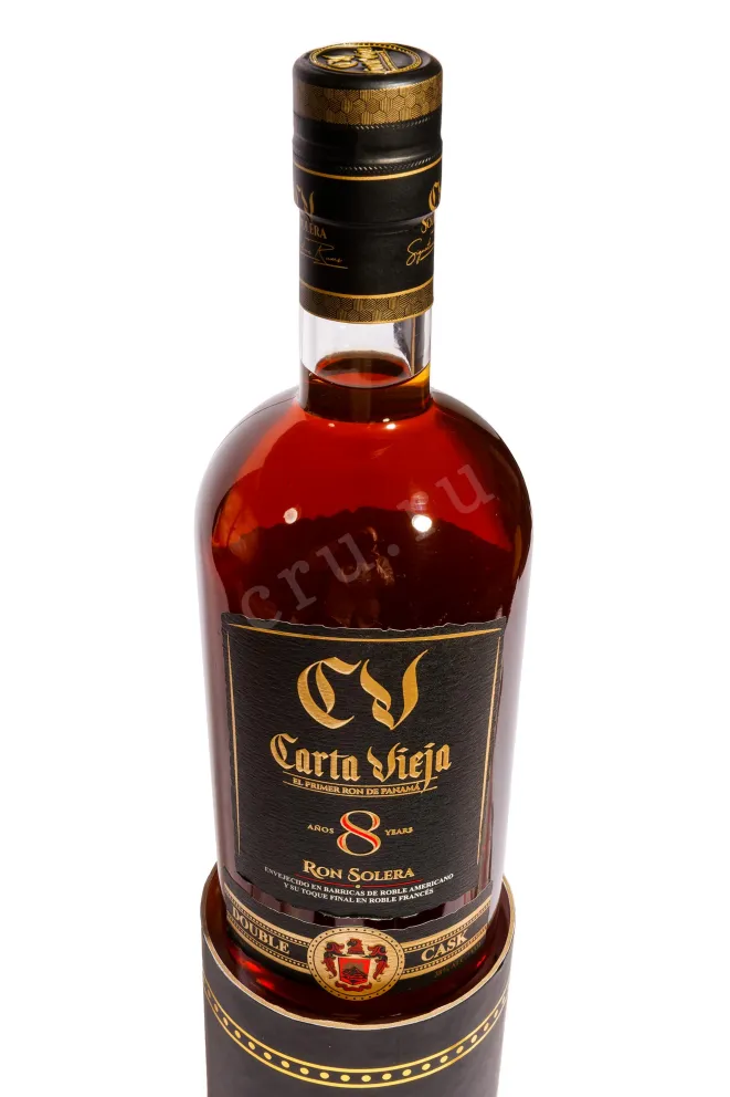 В тубе Ron Carta Vieja Solera Anejo in gift tube 2024 0.75 л