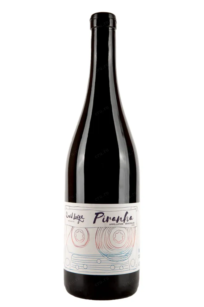 Вино Piranha Beaujolais АОР David Large 2019 0.75 л