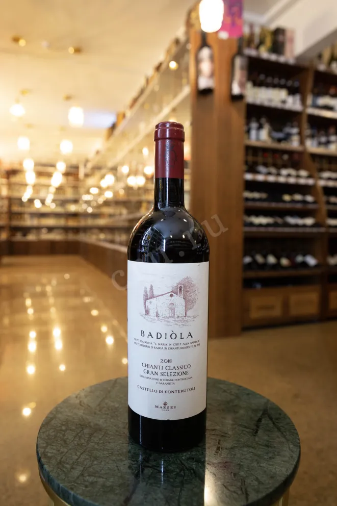 В магазине Крю Профи Chianti Classico Gran Selezione Castello Fonterutoli Badiola 2018 0.75 л