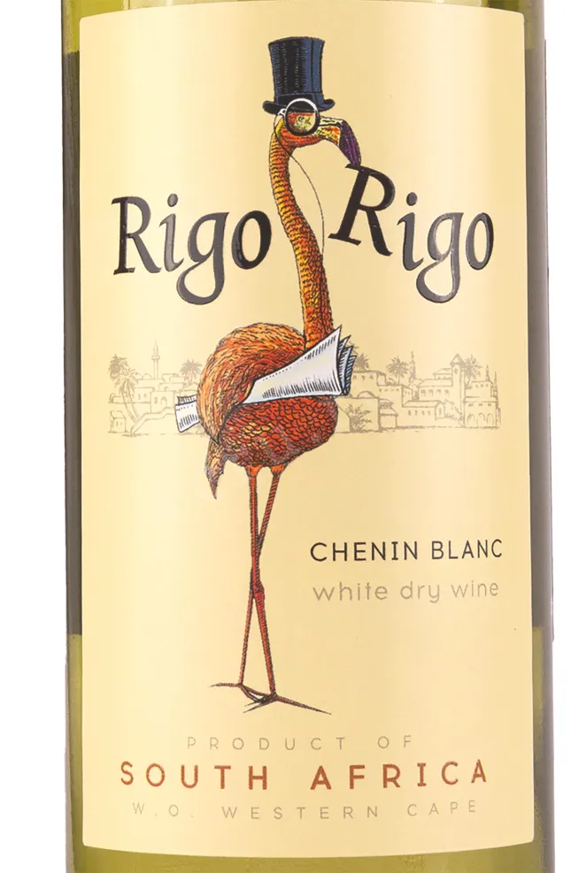 Этикетка Rigo Rigo Chenin Blanc 0.75 л