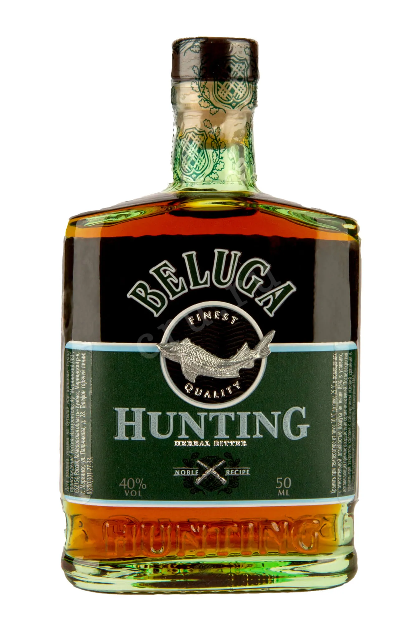 Фото — Ликер Beluga Hunting Herbal Bitter  0.05 л