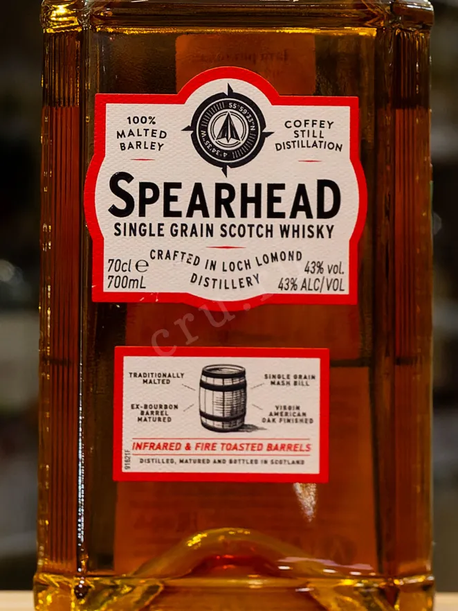 В магазине Крю Профи Spearhead Single Grain Scotch 0.7 л