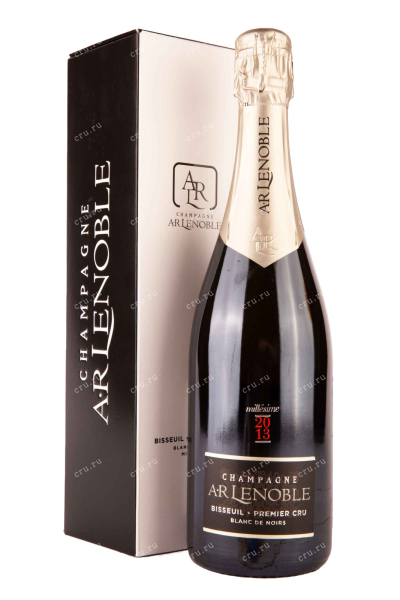 Шампанское AR Lenoble Blanc de Noirs Bisseuil Premier Cru Brut Millesime gift box 2013 0.75 л
