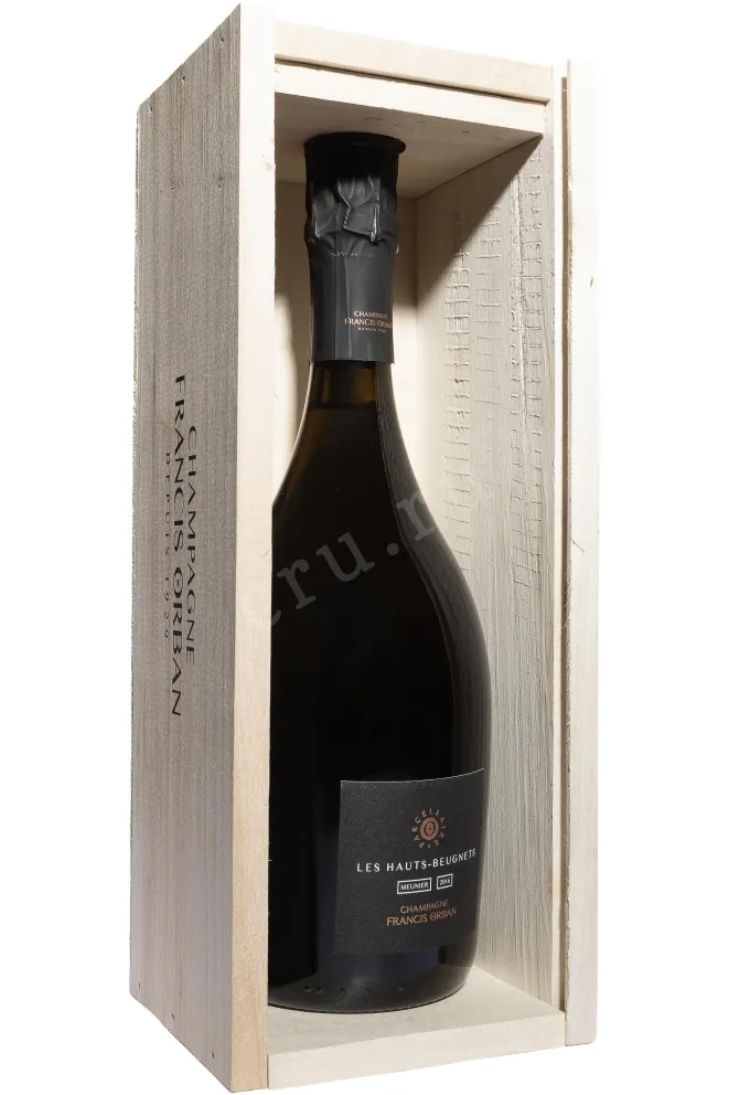 В деревянной коробке Francis Orban Les Hauts-Beugnets Meunier in wooden box 2016 0.75 л