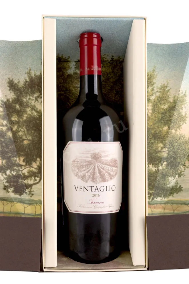 В подарочной коробке Argentiera Ventaglio 2016 0.75 л