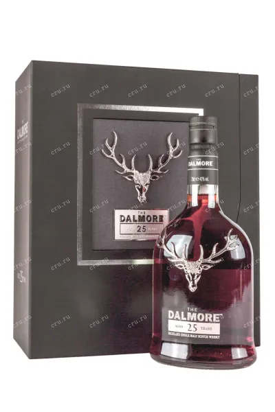 Виски Dalmore 25 years old in gift box  0.7 л