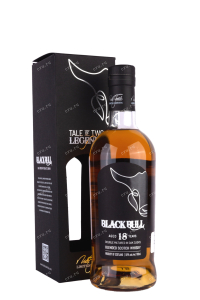 Виски Black Bull Blended 18 years old with gift box  0.7 л