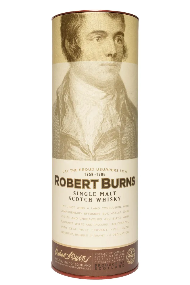 Туба Robert Burns Single Malt in tube 0.7 л