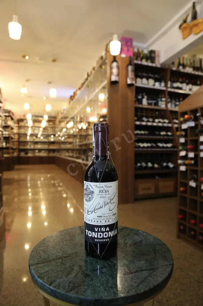В магазине Крю Профи Vina Tondonia Rezerva Red Dry DOCa Rioja 2012 0.375 л