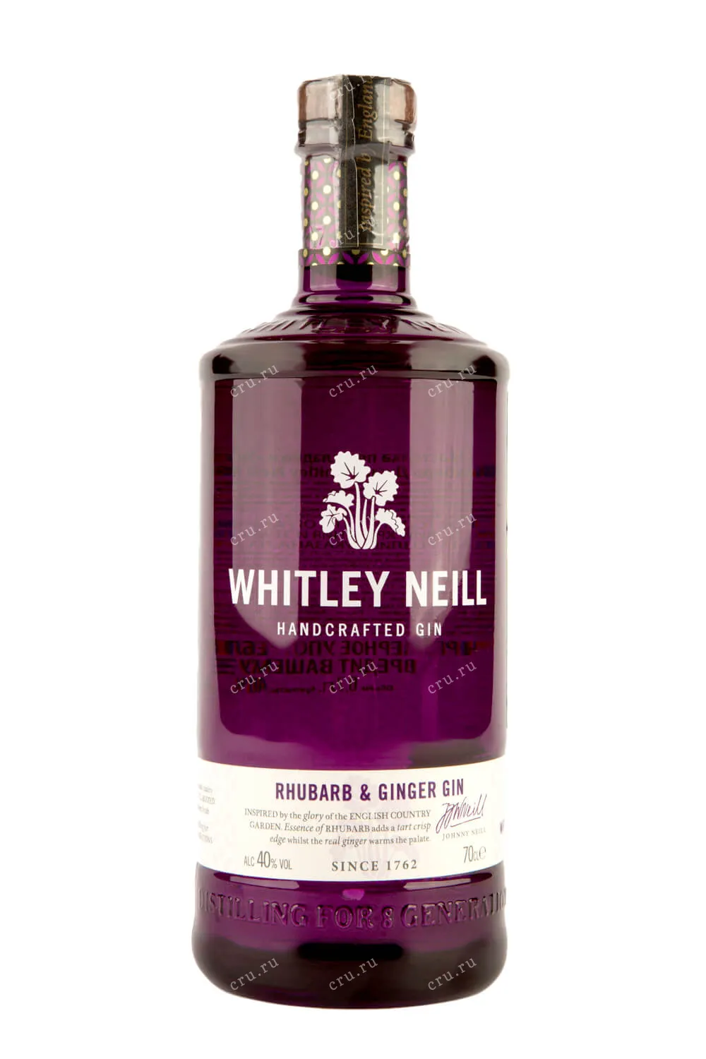 Фото — Джин Whitley Neill Rhubarb-Ginger  0.7 л