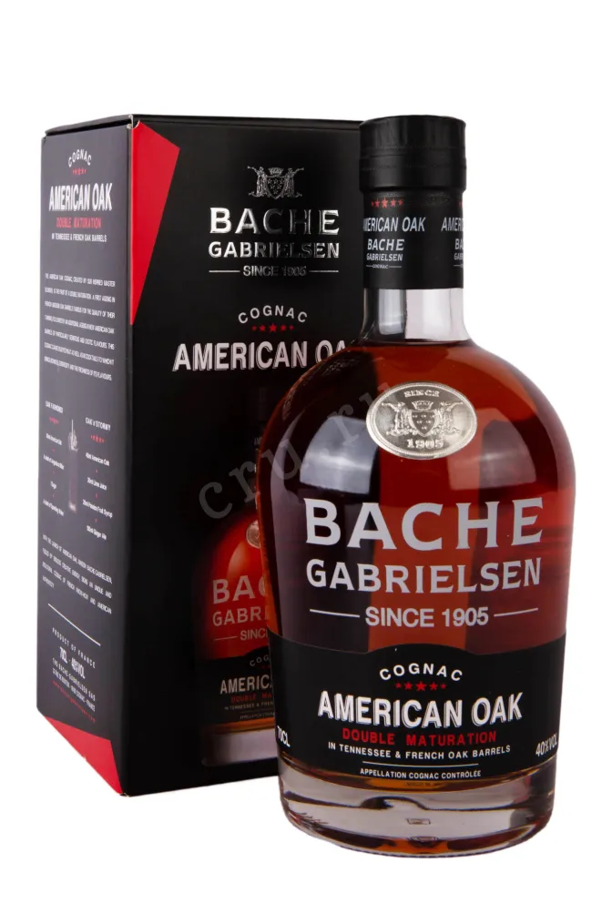 Коньяк Bache-Gabrielsen American Oak gift box  0.7 л