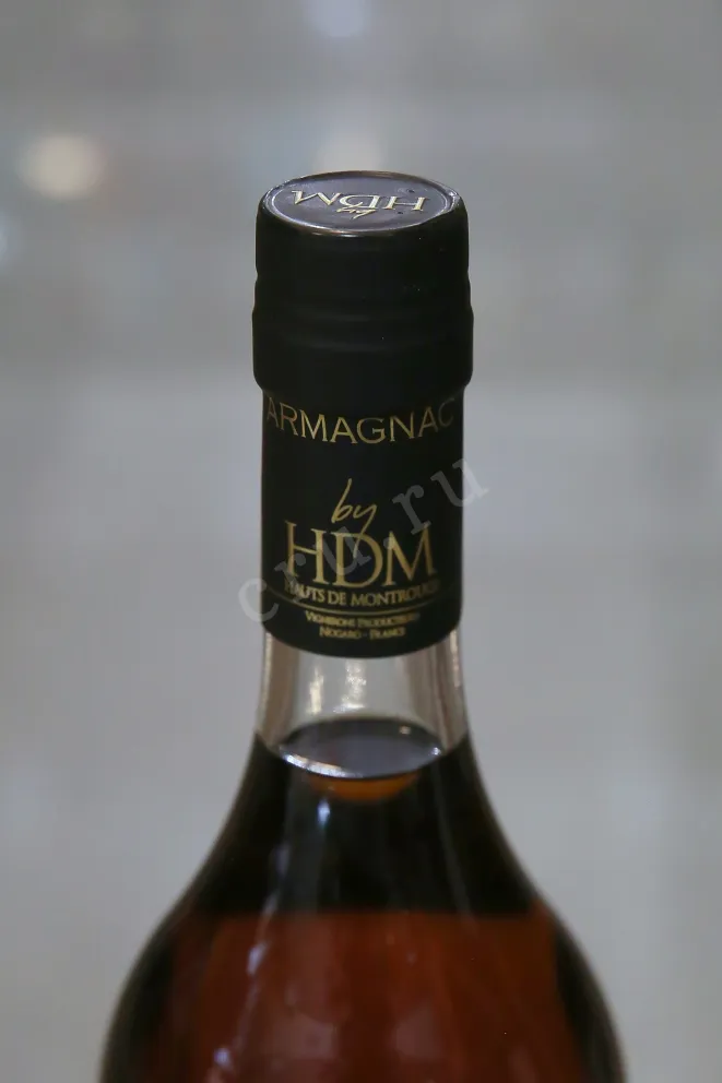 Пробка De Pontiac Bas-Armagnac in wooden box 1990 0.7 л