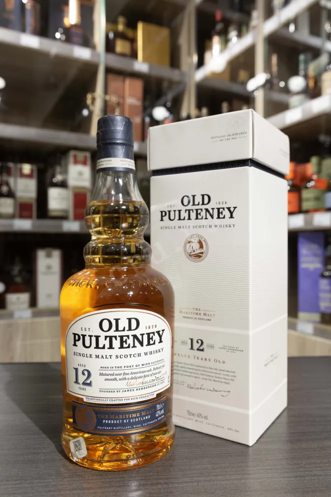 В магазине Крю Профи Old Pulteney 12 years in gift box 0.7 л