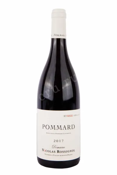 Вино Domaine Nicolas Rossignol Pommard AOC 2017 0.75 л