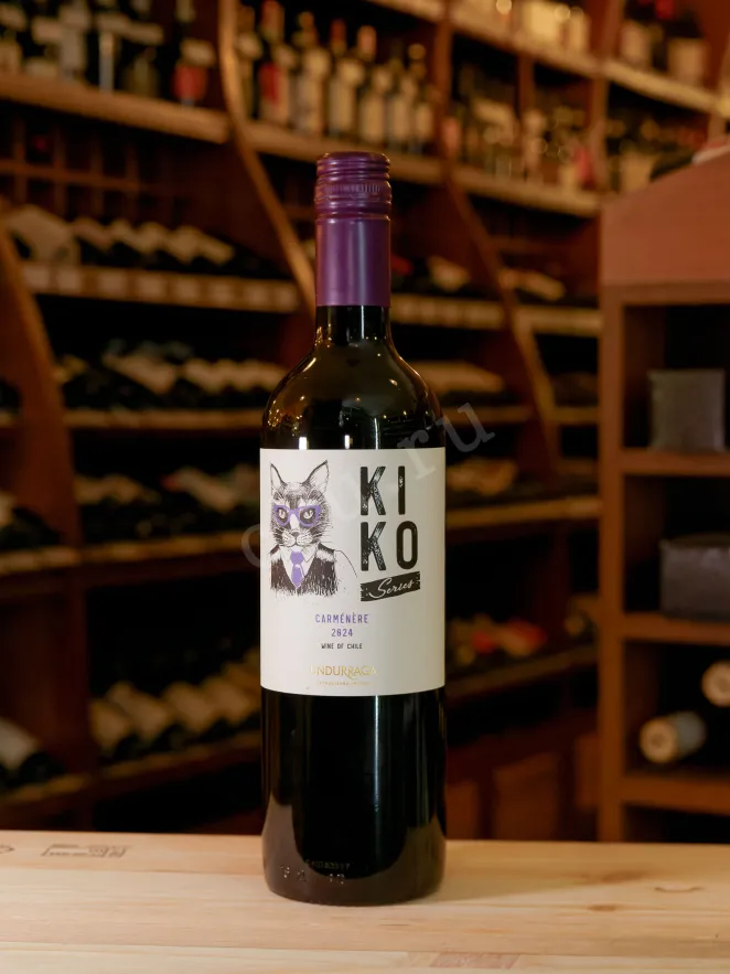 В магазине Крю Профи Undurraga Kiko Carmenere DO 2024 0.75 л