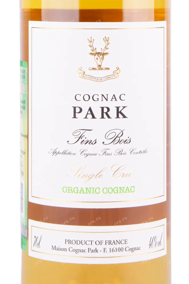 Коньяк Park Organic  0.7 л