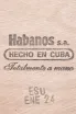 Сигариллы Cohiba Panetelas 
