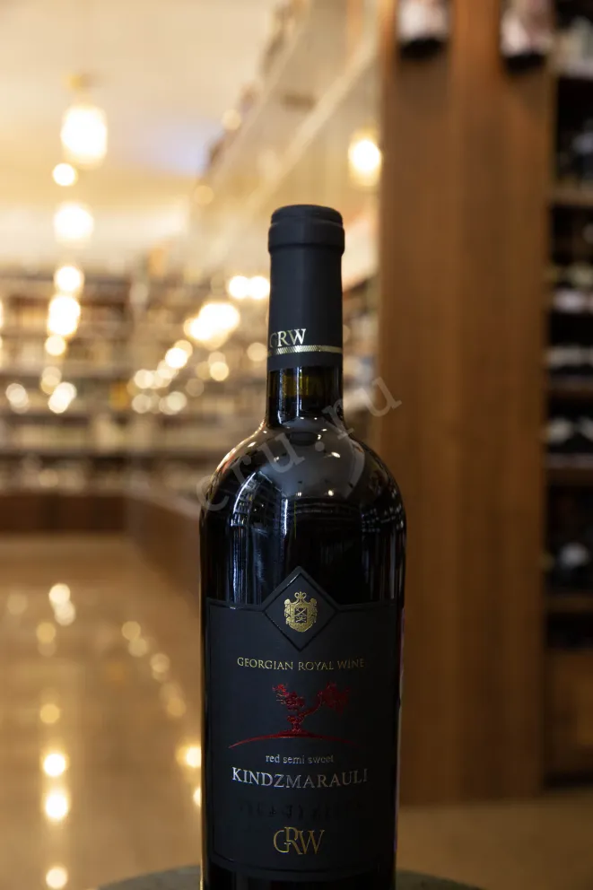 В магазине Крю Профи GRW Kindzmarauli Red Semi-Sweet 2023 0.75 л