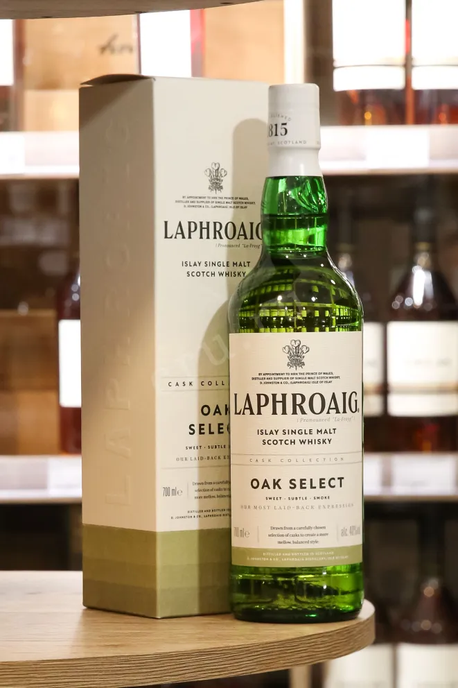 В магазине Крю Профи Laphroaig Oak Select in gift box 0.7 л