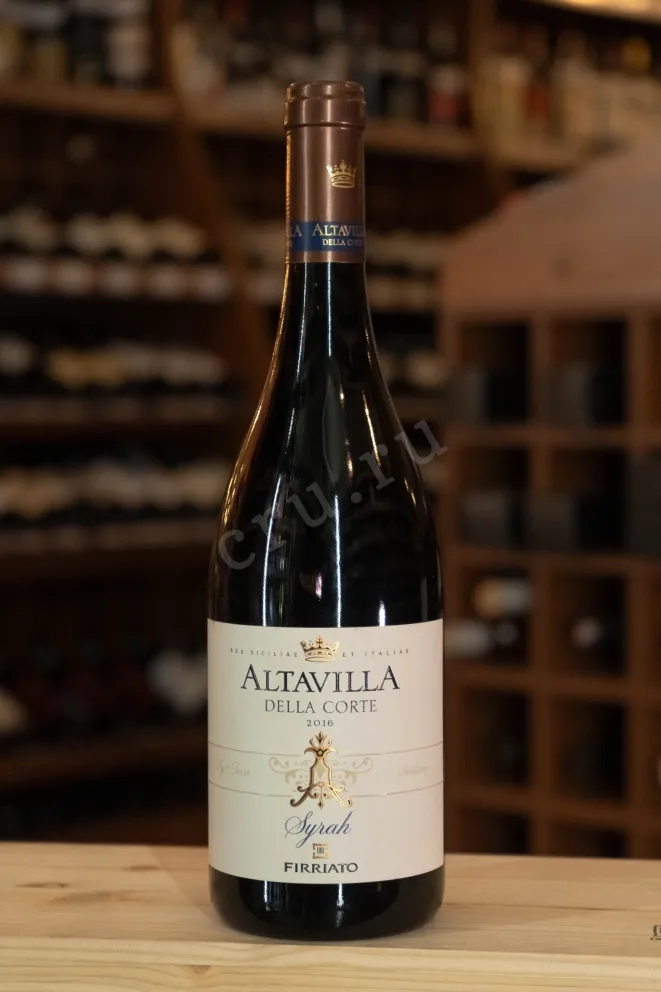 В магазине Крю Профи Firriato Altavilla della Corte Syrah Terre Siciliane IGT 2016 0.75 л