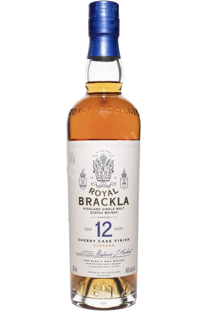 Бутылка Royal Brackla 12 years Sherry Cask 0.7 л