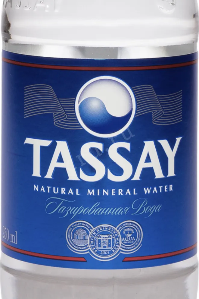 Этикетка Tassay Glass Bottle Sparkling 0.25 л