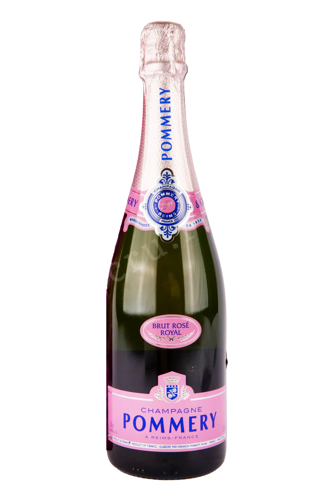 Фото — Шампанское Pommery Brut Rose Royal  0.75 л