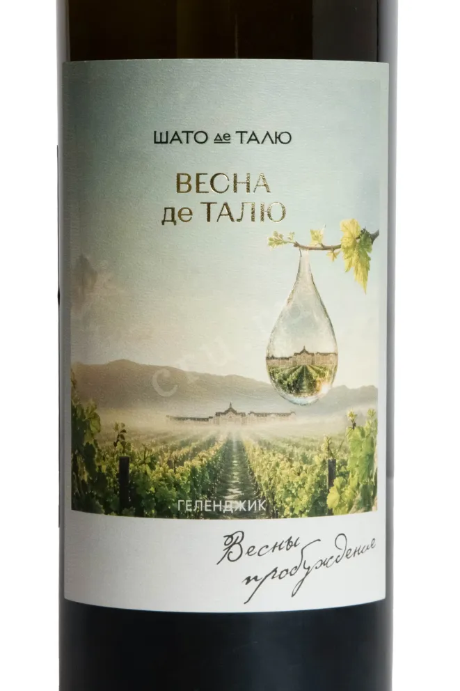 Этикетка Chateau de Talu Vesna de Talu 2025 0.75 л