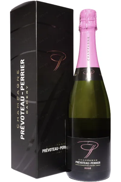Шампанское Prevoteau-Perrier Rose Brut in gift box 2022 0.75 л
