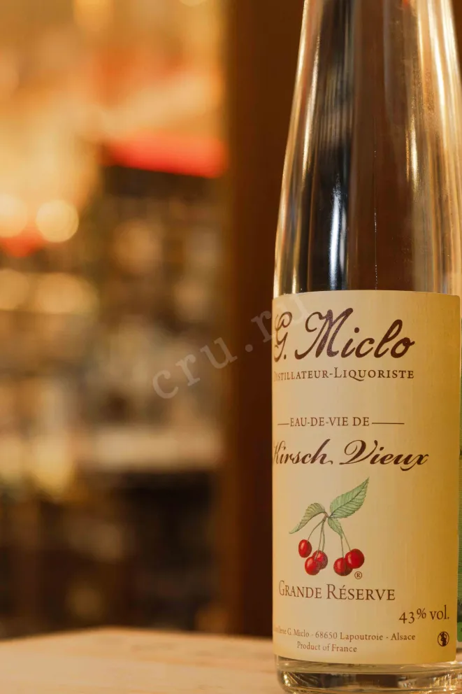 В магазине Крю Профи G.Miclo Kirsch Vieux Grande Reserve 0.35 л