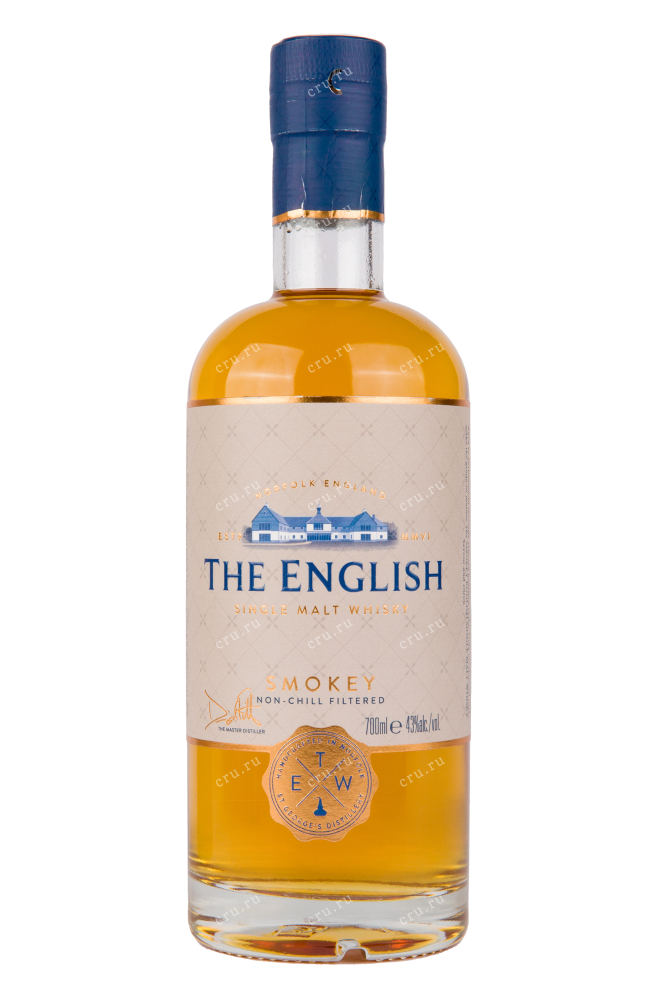 Бутылка виски The English Smoky 0.7