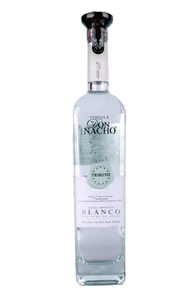 Текила Don Nacho Tributo Extra Premium Blanco  0.75 л